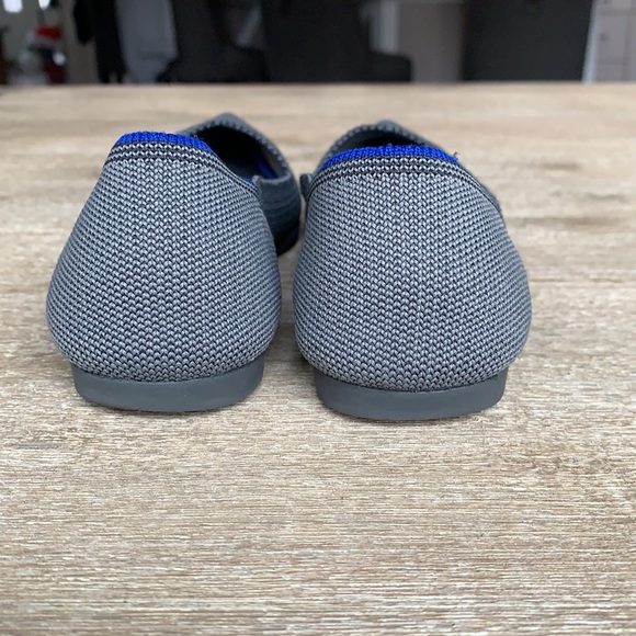 Rothy’s The Point Cloud Birdseye Gray Flats - Picture 2 of 7